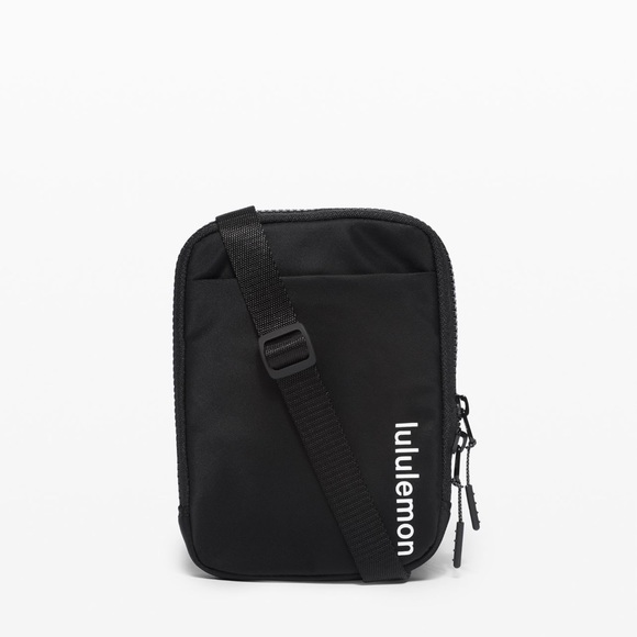 lululemon athletica Handbags - Lululemon Easy Access Crossbody Bag Black and White